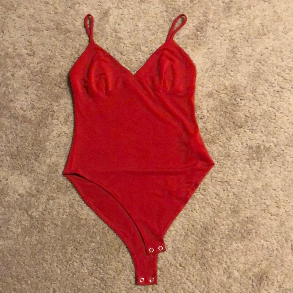 Sexy, Red Bodysuit